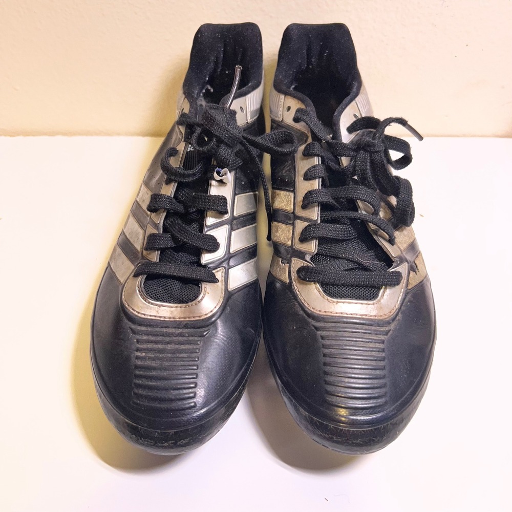 Adidas Size 11 Response Speed Soccer Cleats Black Silver G49840 Mens FG